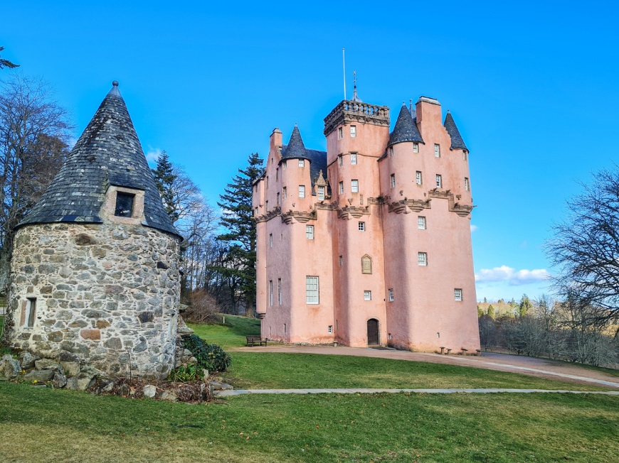 Craigievar Castle in Aberdeenshire