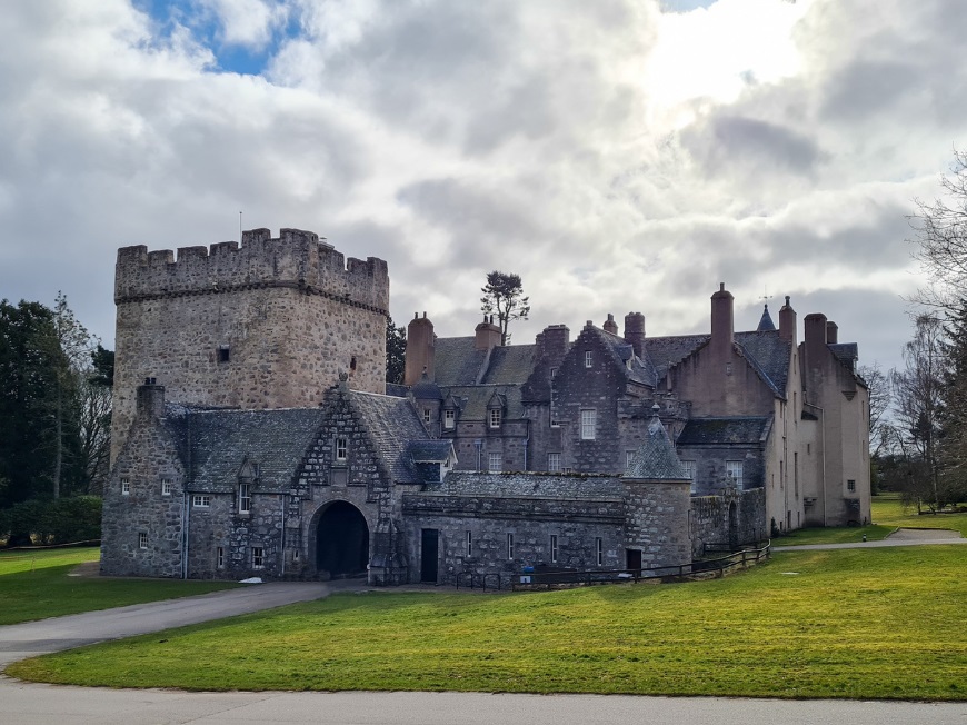 Drum Castle in Aberdeenshire
