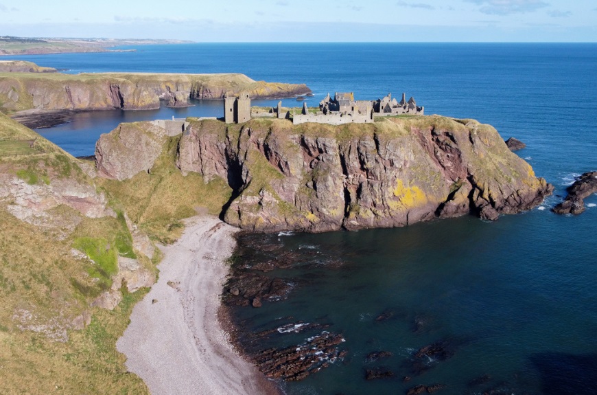 Dunnottar Castle in Aberdeenshire