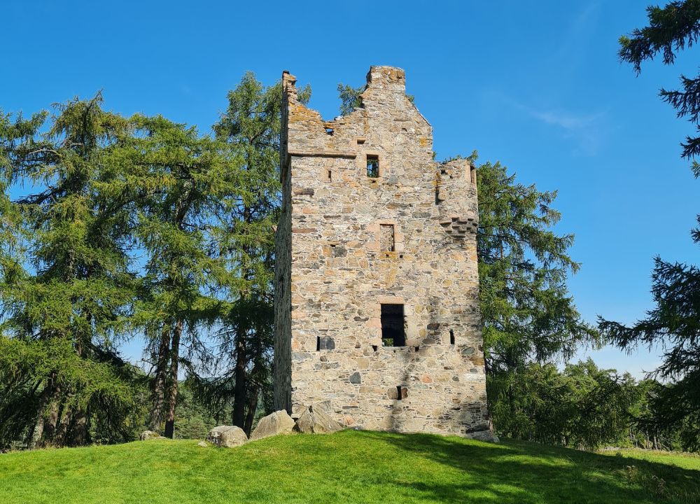 Knock Castle near Ballater in Aberdeenshire