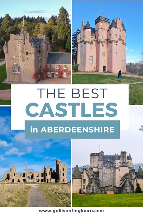 Pinterest Image: Best Castles in Aberdeenshire