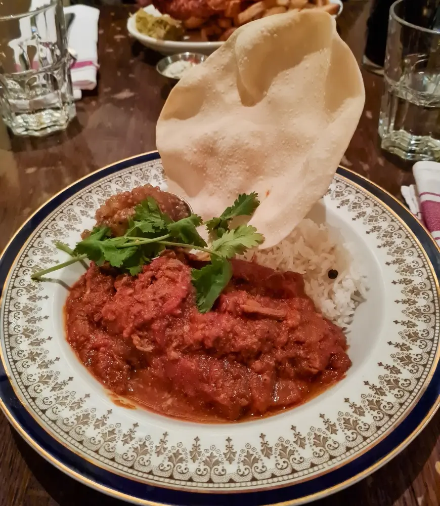The Queen & Beaver, Downtown Toronto - Gluten Free Curry
