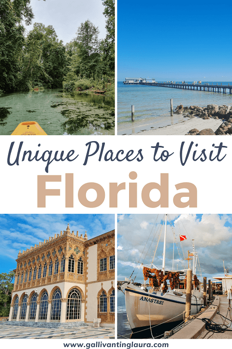 Unique Places to Visit in Florida (pinterest)