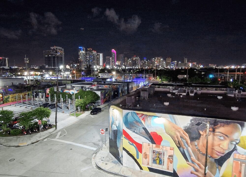 Rooftop Bar in Wynwood, Miami