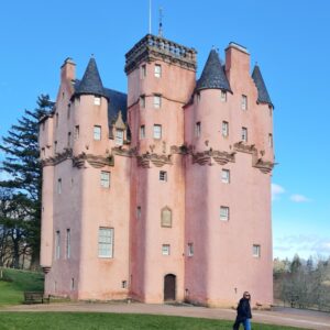 Craigievar Castle near Alford in Aberdeenshire (pink castle)